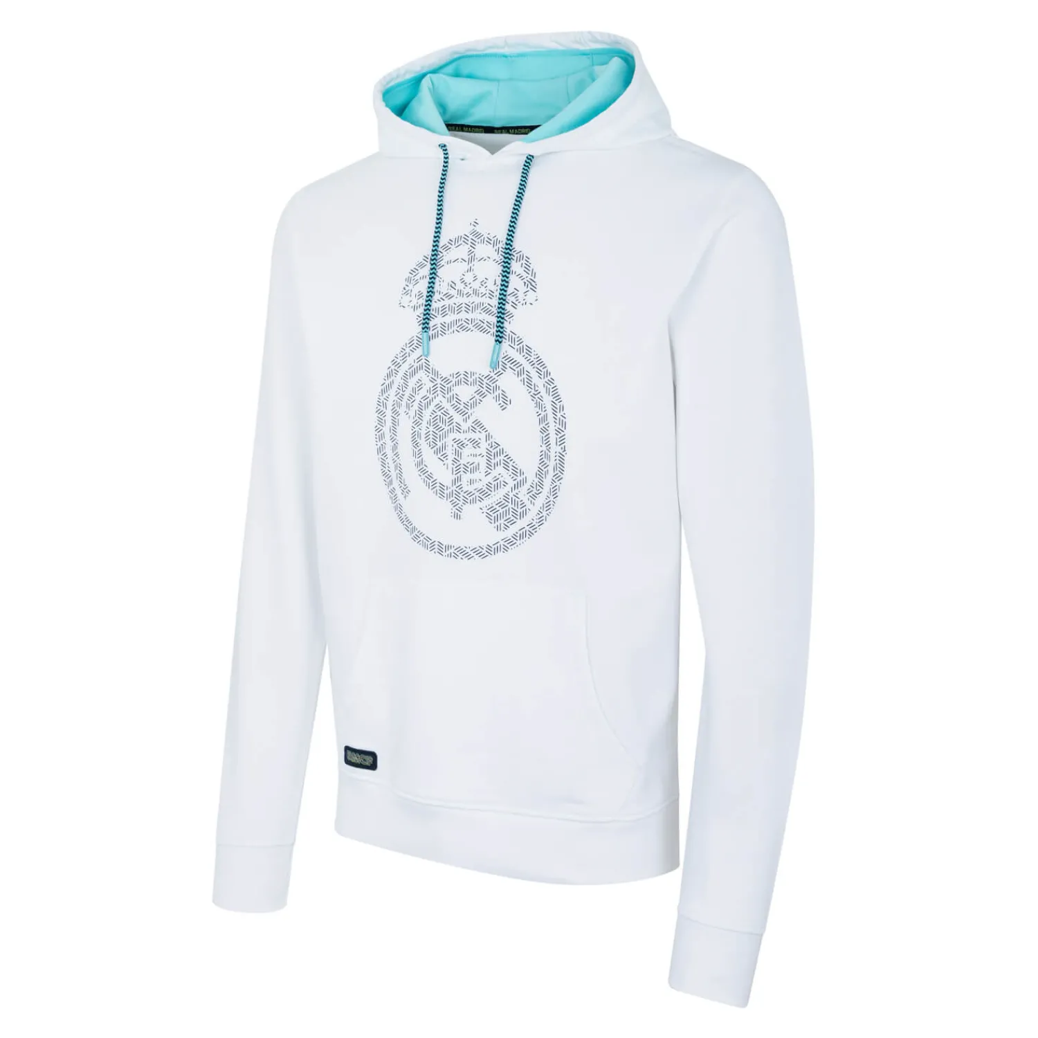 Foundry Bernabeu Neon Lights Sweatshirt Hoodie White Shield Print^Homme Sweats