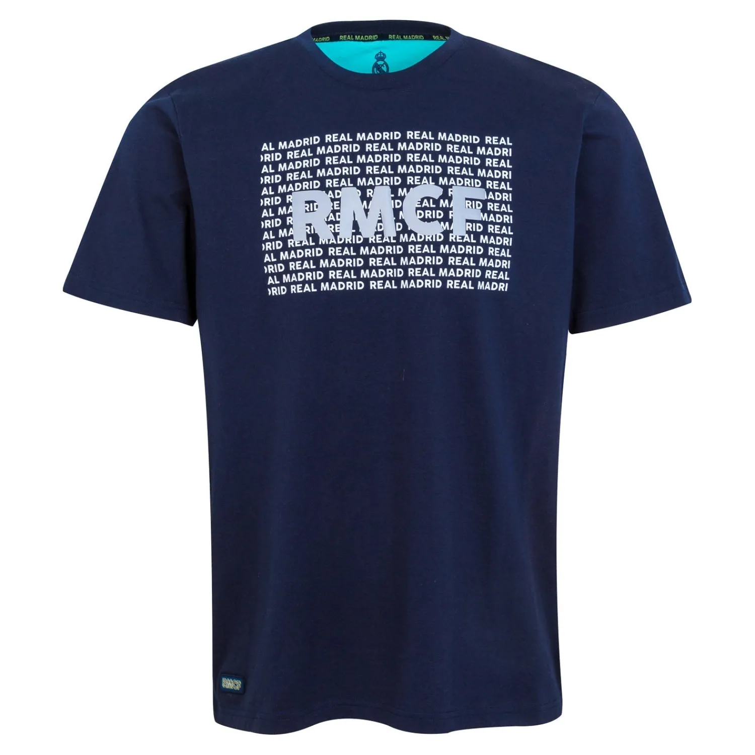 Foundry Bernabéu Neon Lights T-Shirt Homme RMCF Print Blue^Homme T-Shirts