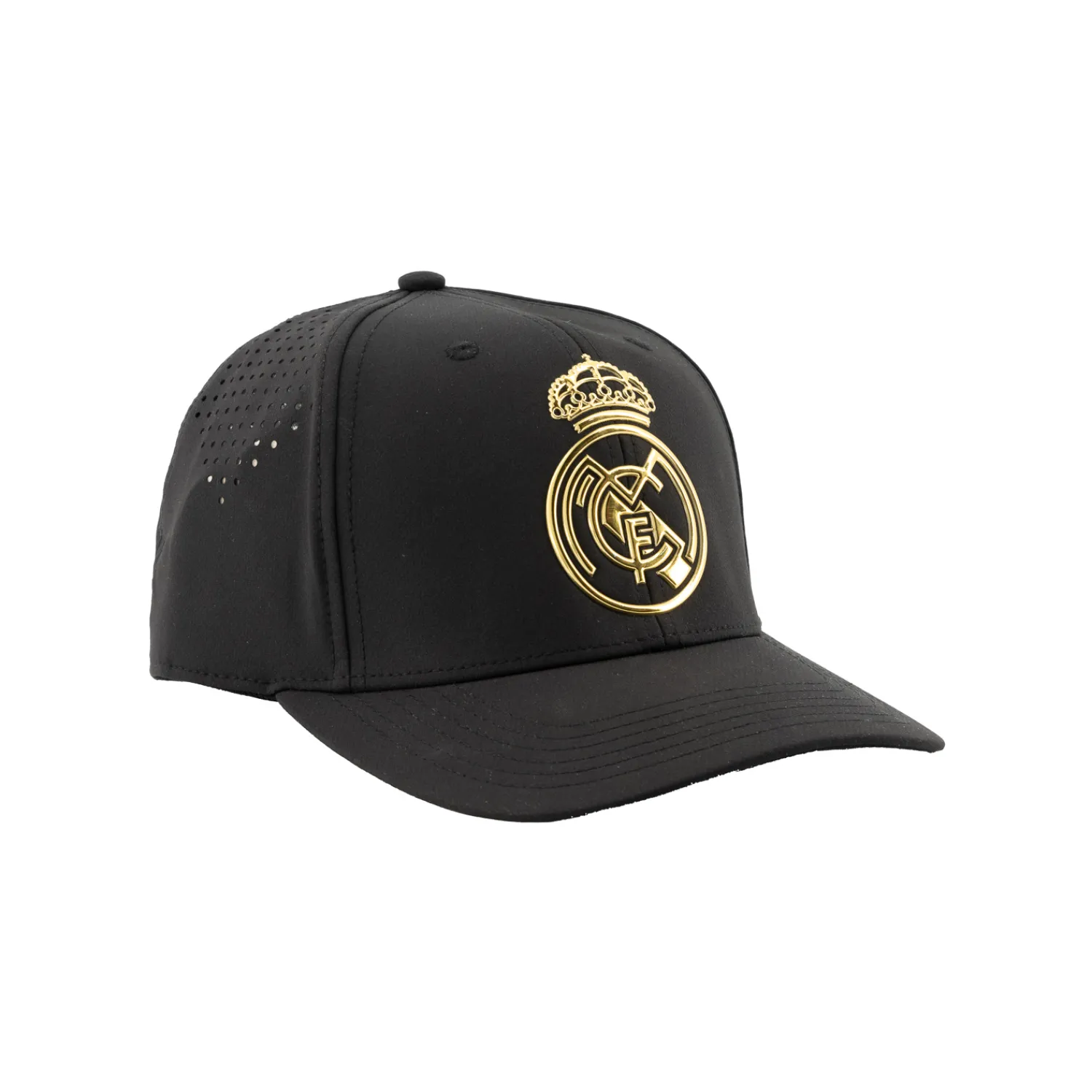 Project Rogers & JLK, S.L. Black & Gold Adult Cap Real Madrid^Femme Casquettes | Chapeaux