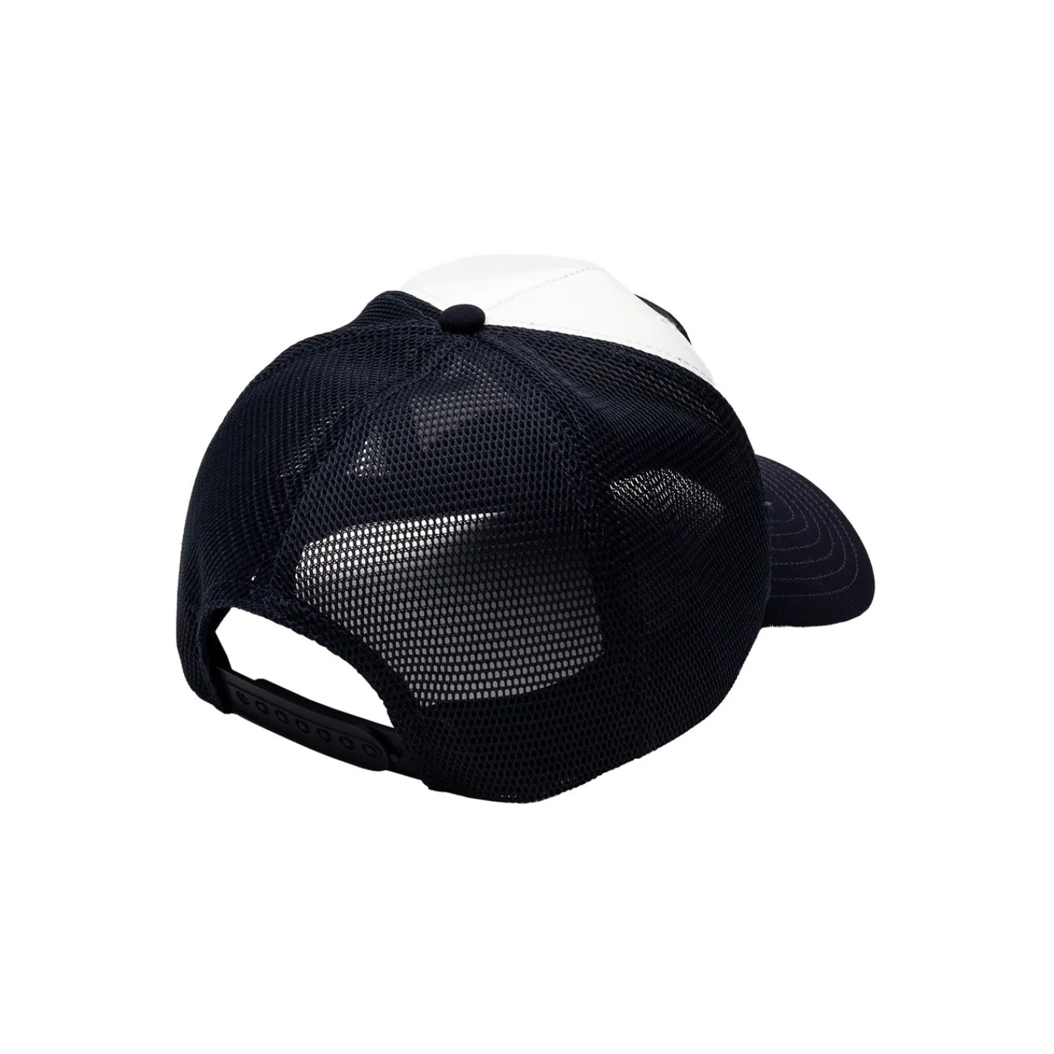 Project Rogers & JLK, S.L. Casquette Écusson Square Trucker Blanche/Bleu marine jeunes^Femme Casquettes | Chapeaux