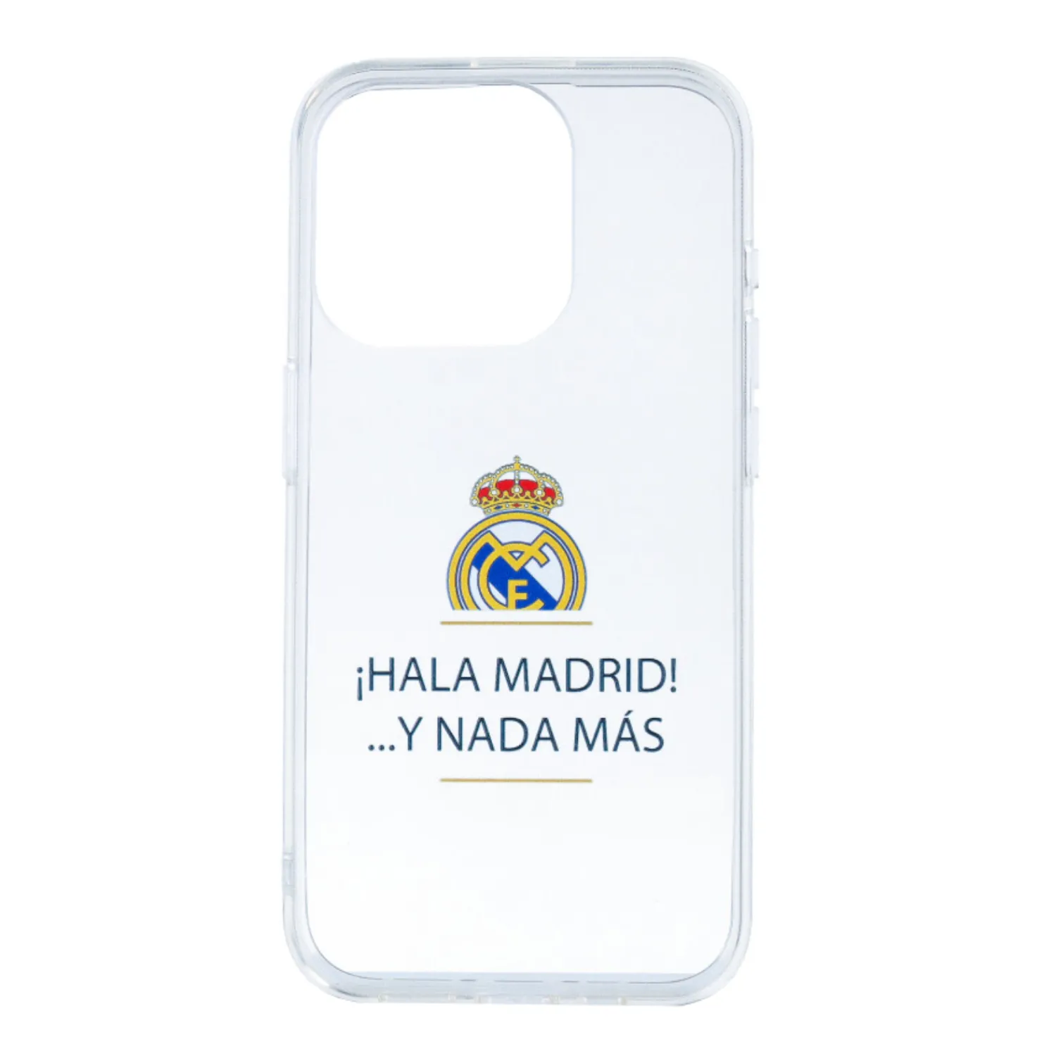 JLK Merchandising, S.L. Coque Téléphone Hala Madrid iPhone 15 Pro Max Transparent^ Boîtiers