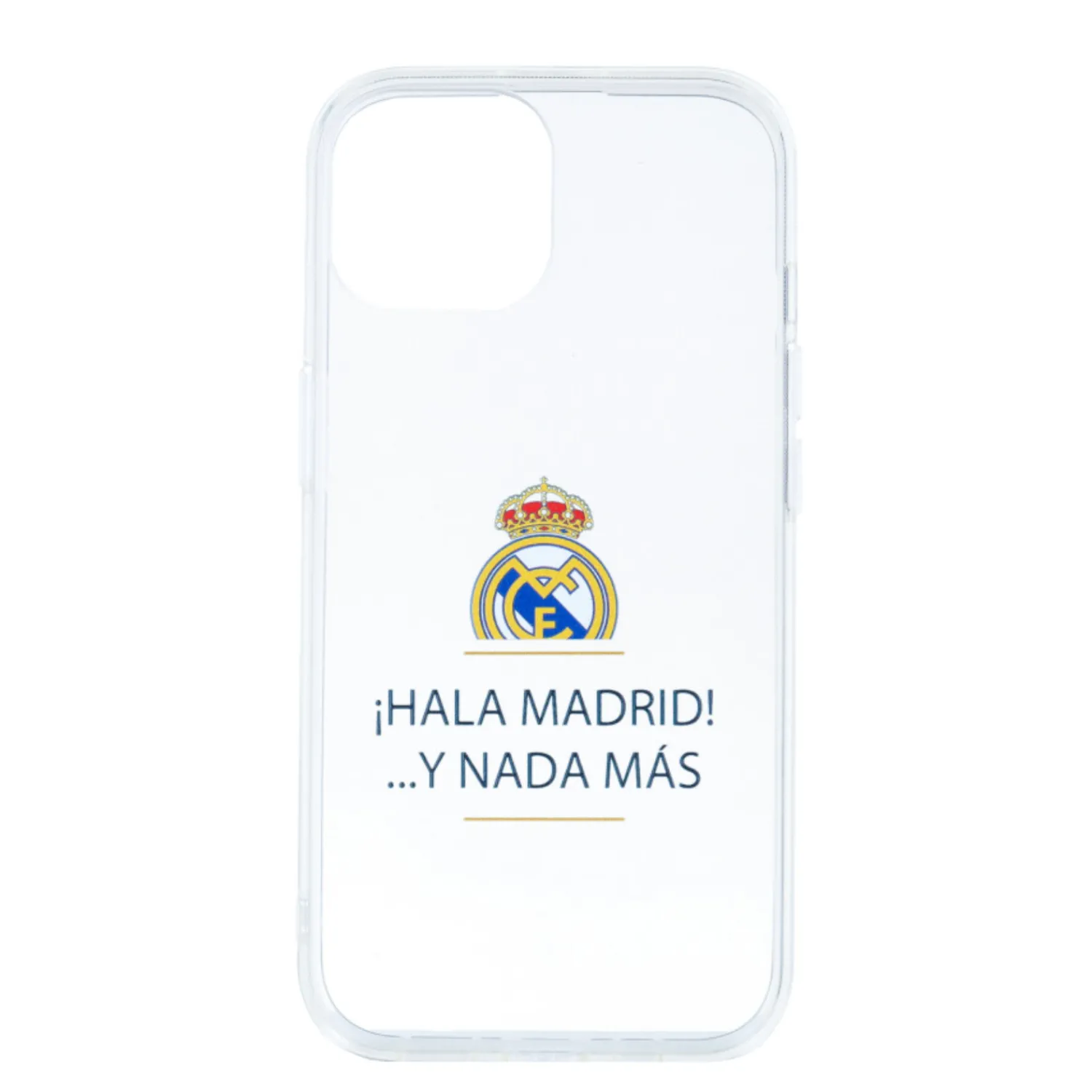 JLK Merchandising, S.L. Coque Téléphone Hala Madrid iPhone 14 Transparent^ Boîtiers