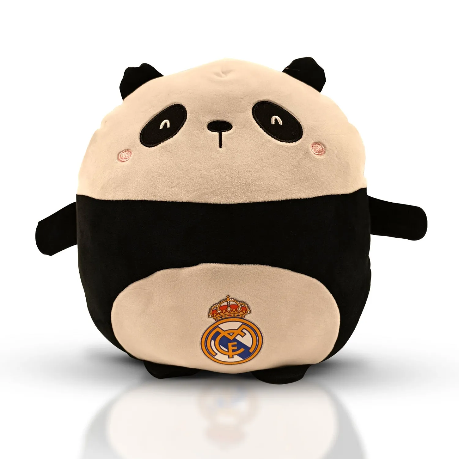 CyP Brands Evolution S.L. Coussin Peluche Panda 30cm Real Madrid^ Jeux & Jouets