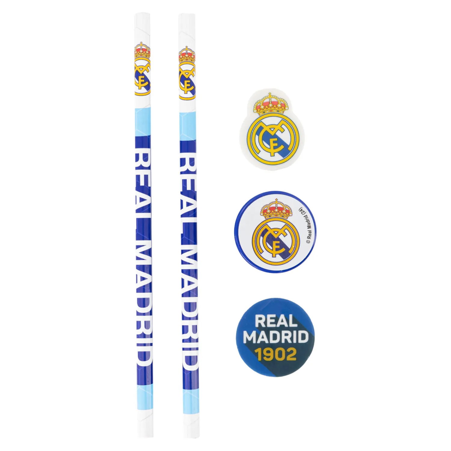 CyP Brands Evolution S.L. Ensemble 5 Pièces Papeterie Real Madrid^ Papeterie