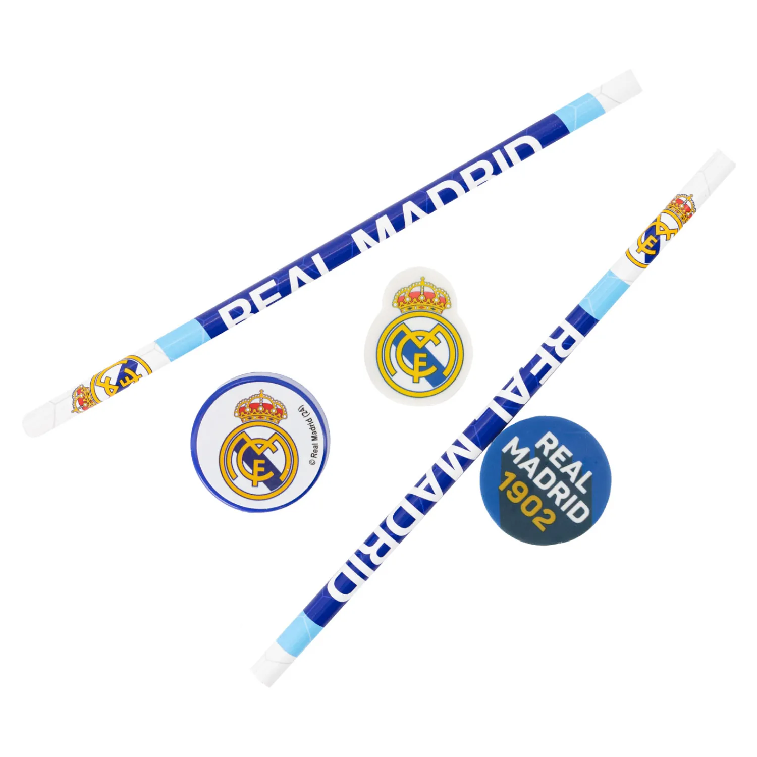 CyP Brands Evolution S.L. Ensemble 5 Pièces Papeterie Real Madrid^ Papeterie