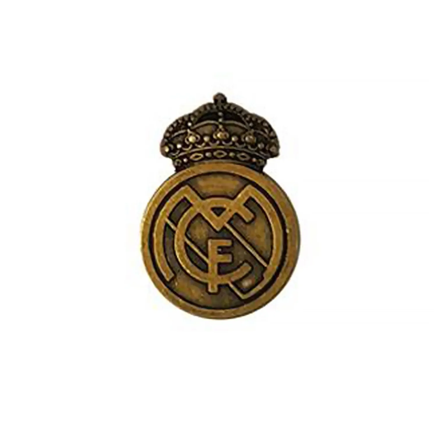 Project & Rogers Pin's Écusson or Real Madrid^ Porte-Clés