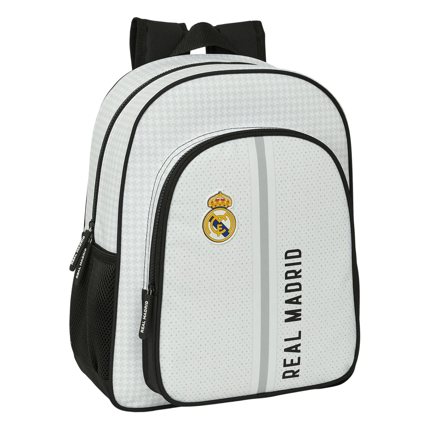 SAFTA S.A. Sac à Dos Real Madrid Blanc/Noir jeunes^ Sacs & Bagages | Rentrée Scolaire