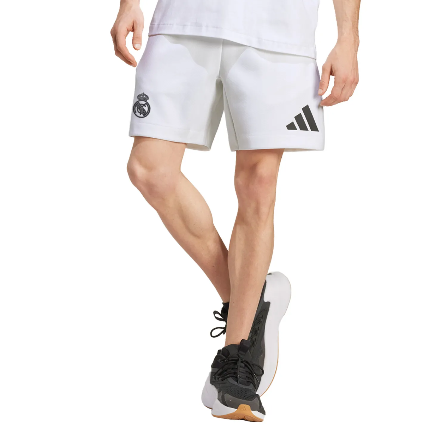 Adidas España, S.A.U Short Badge Up adidas Blanc hommes^Homme Pantalons | Pantalons