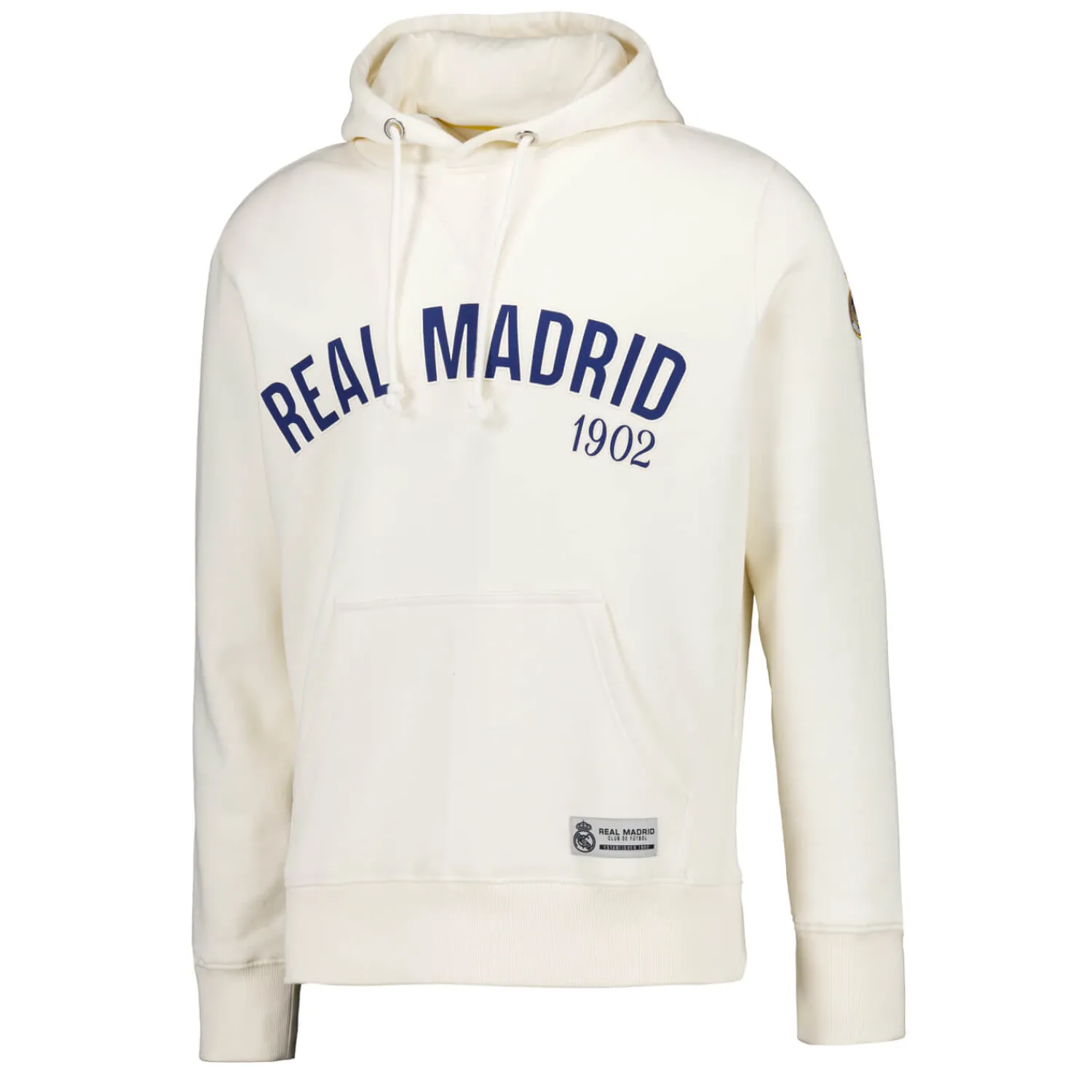 MBA Solutions Sweat à Capuche Baseball Real Madrid Blanc Cassé hommes^Homme Sweats