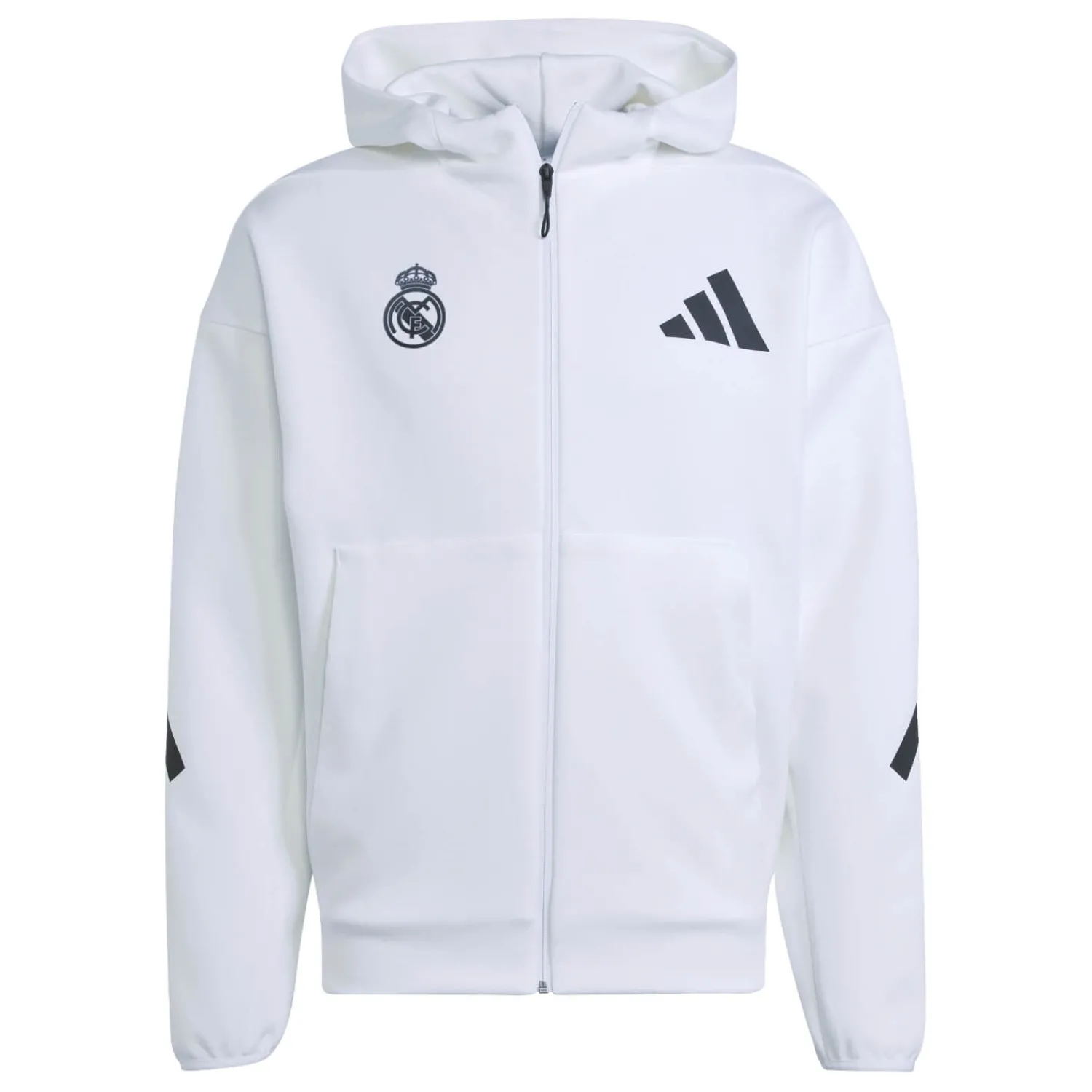 Adidas España, S.A.U Sweat à Capuche Zippé Badge Up adidas Blanc enfants^Homme Vestes | Sweats