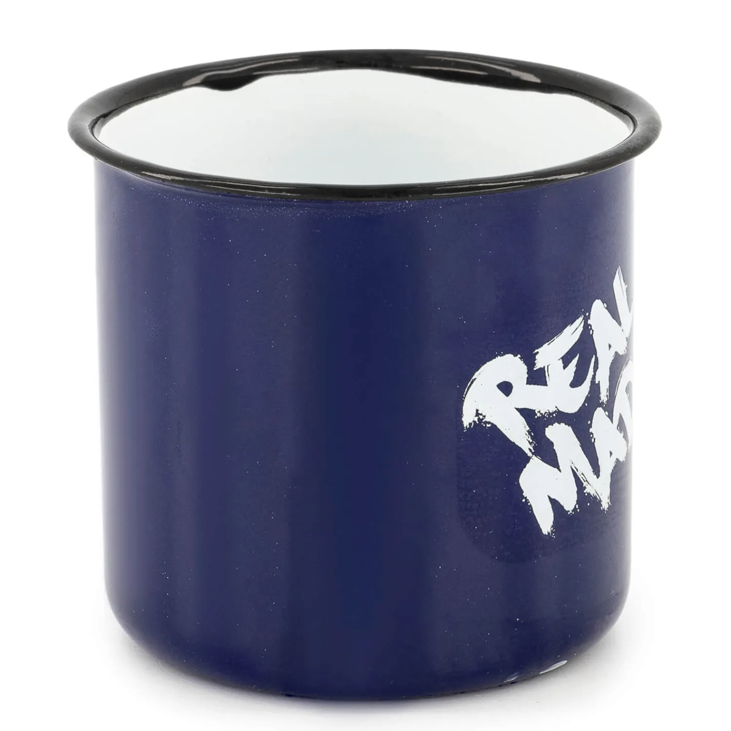 JLK Merchandising, S.L. Tasse Métallique Texte 350ml Bleu^ Vaisselle