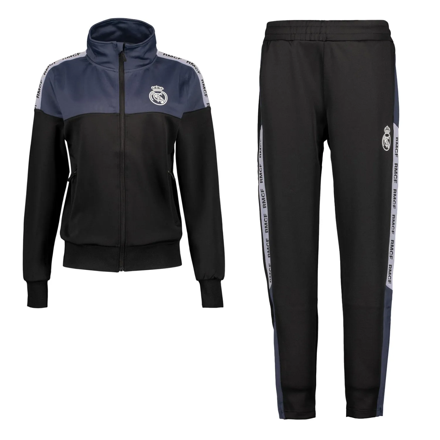 Project Rogers & JLK, S.L. Tracksuit Noir-Gris-Blanc Real Madrid^Homme Survêtements | Survêtements