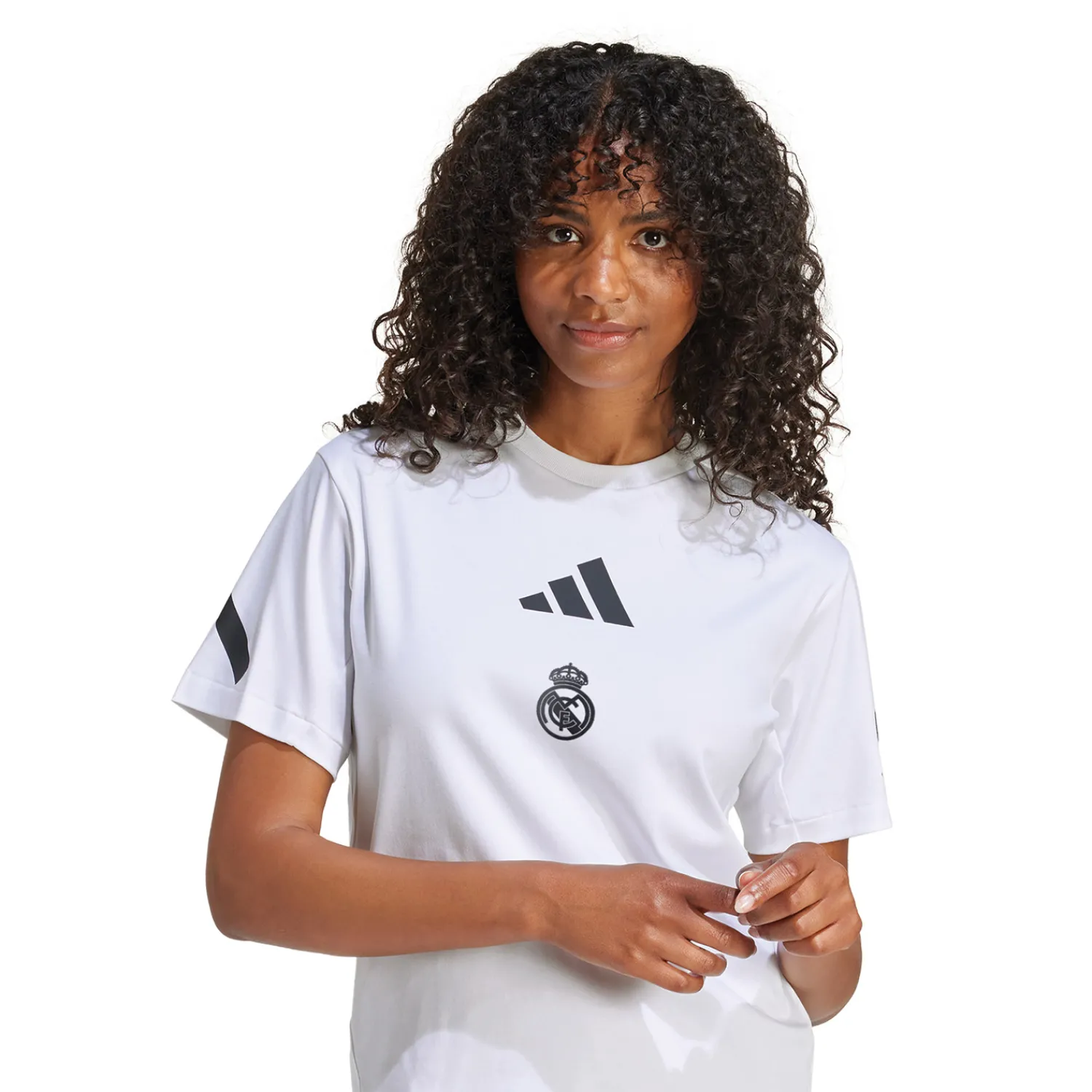 Adidas España, S.A.U T-Shirt Badge Up adidas Blanc femmes^Femme T-Shirts | Survêtements