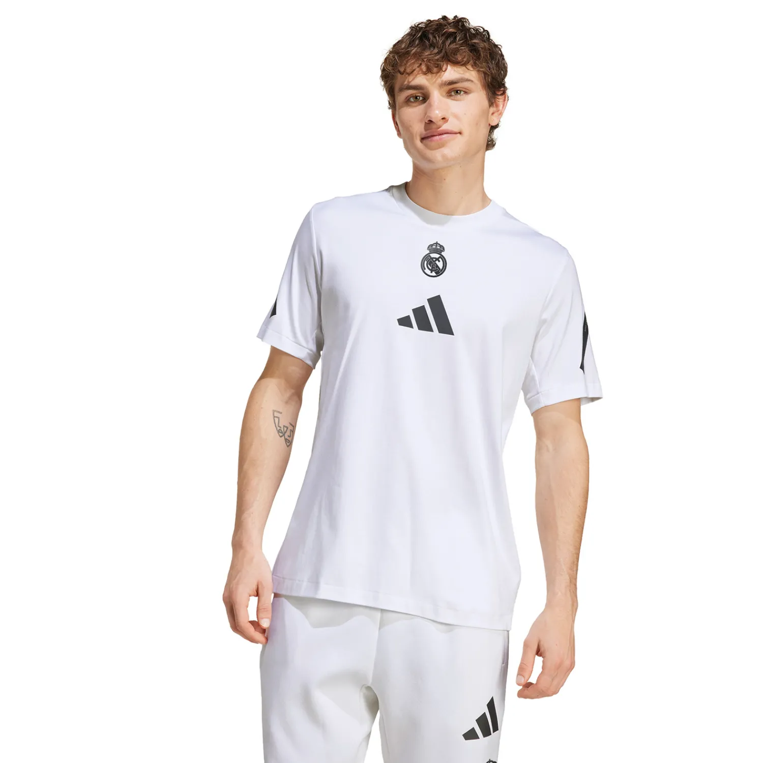 Adidas España, S.A.U T-Shirt Badge Up adidas Blanc hommes^Homme T-Shirts | T-Shirts