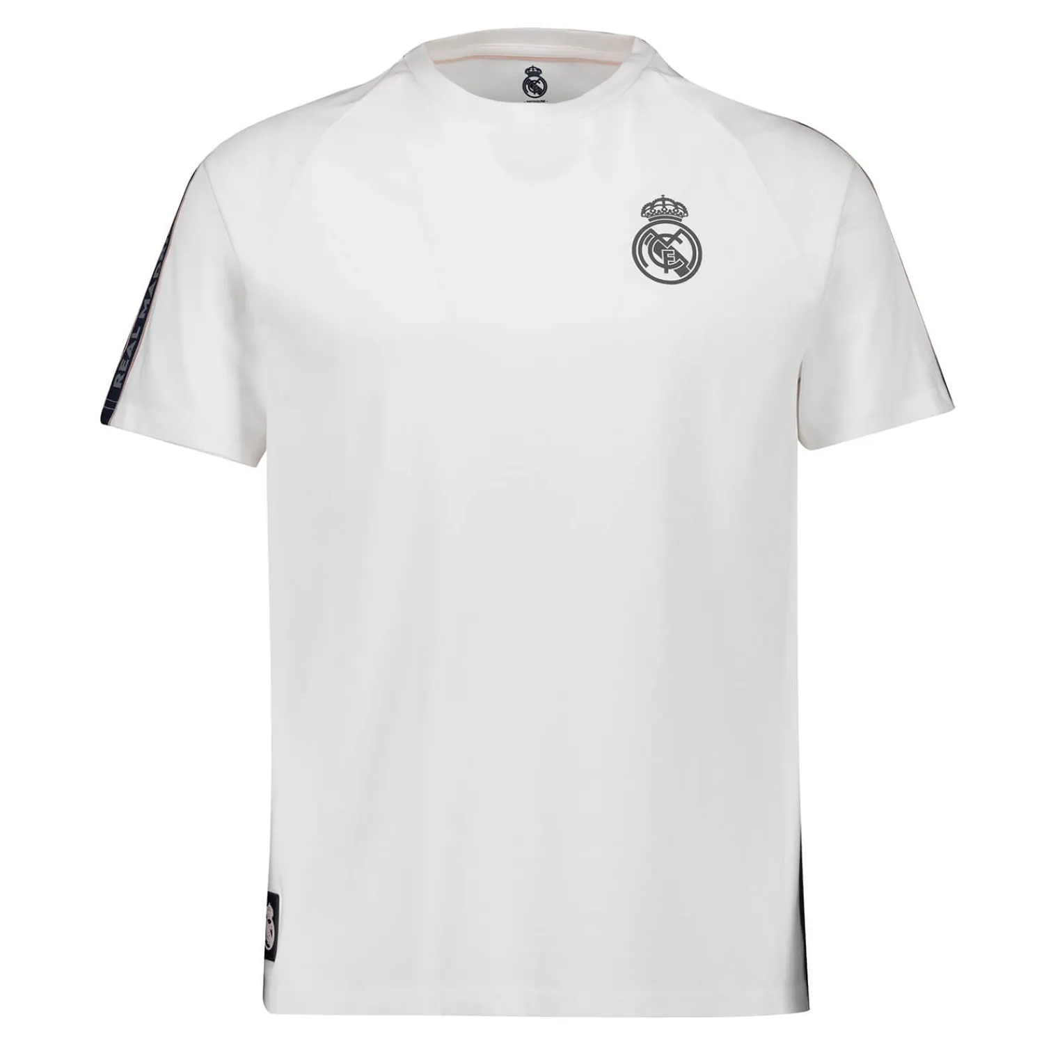 Foundry T-Shirt Tape Real Madrid Blanc hommes^Homme T-Shirts