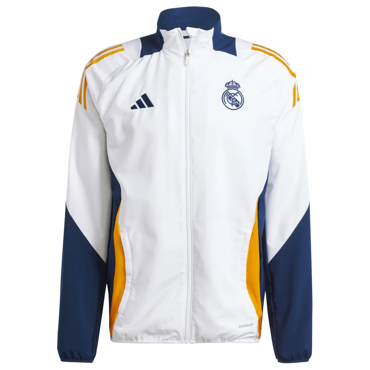 Adidas España, S.A.U Veste de Survêtement Entraînement 24/25 Blanc hommes^Homme Survêtements | Vestes