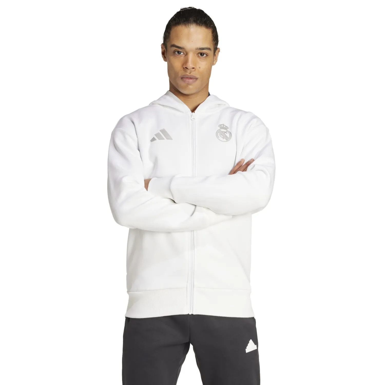 Adidas España, S.A.U Veste Hymne 24/25 Blanc hommes^Homme Vestes | Vestes