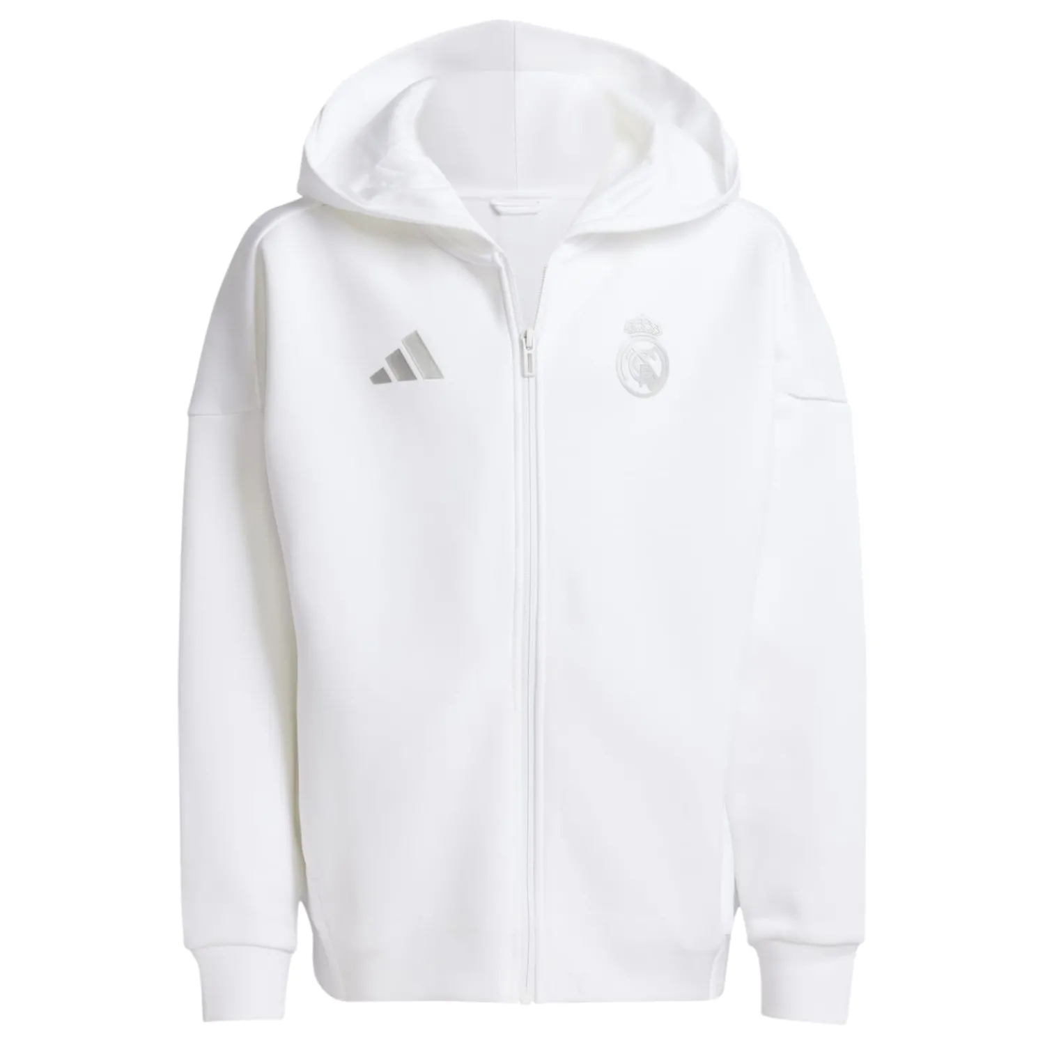 Adidas España, S.A.U Veste Hymne 24/25 Blanc jeunes^Enfant Vestes