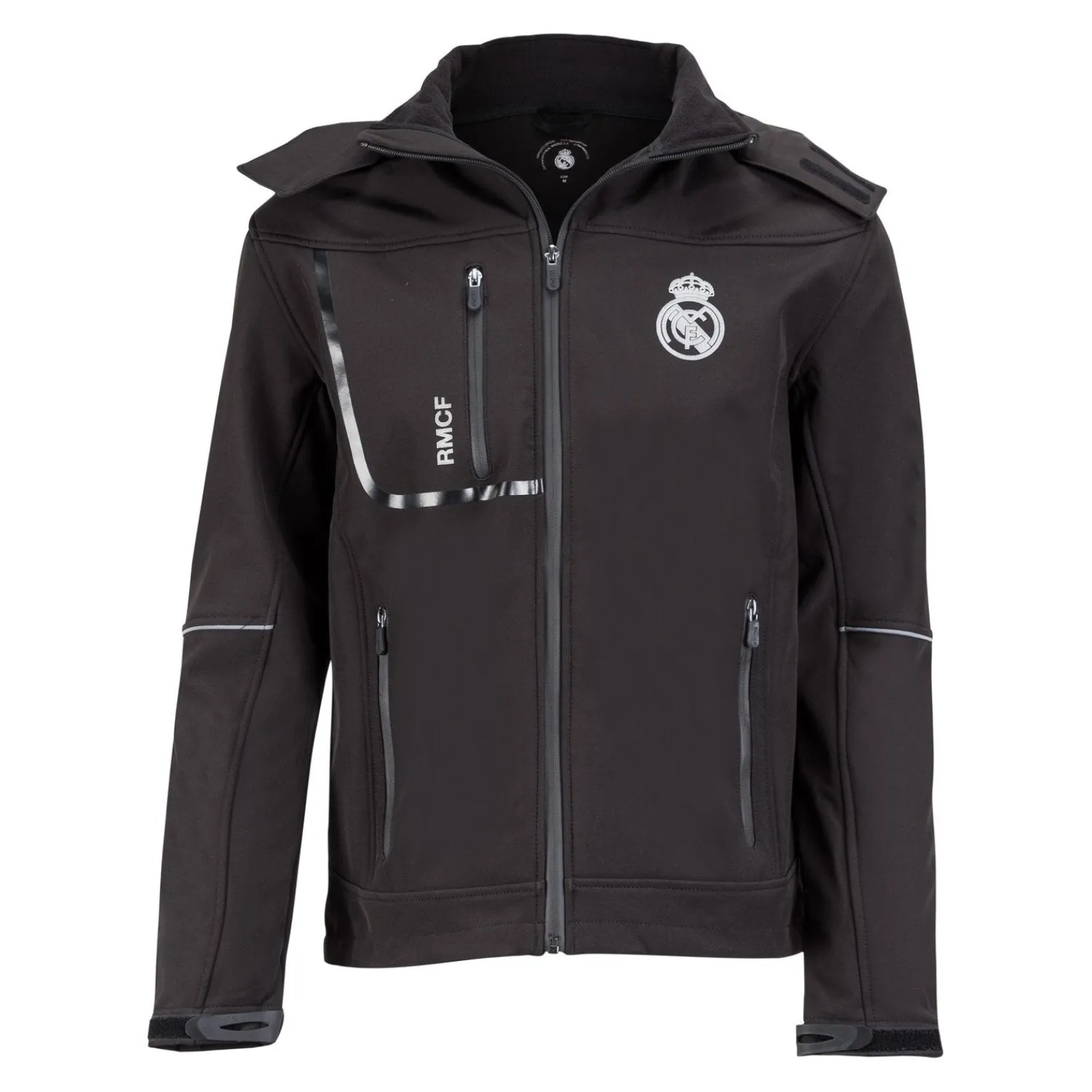 Project Rogers & JLK, S.L. Veste Softshell Noire Real Madrid Homme^Homme Vestes