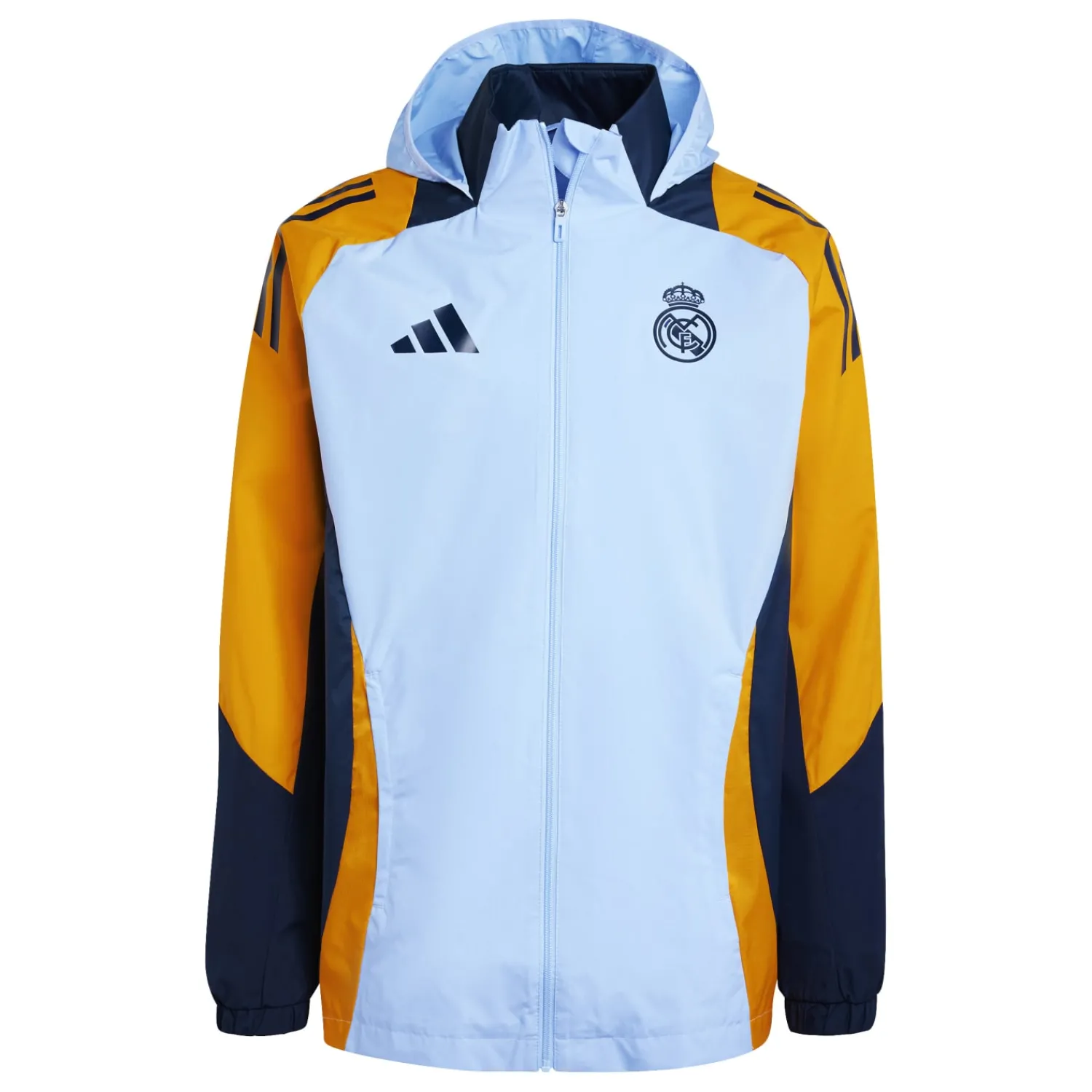 Adidas España, S.A.U Veste Tout Temps Entraînement 24/25 Bleu hommes^Homme Vestes | Vestes